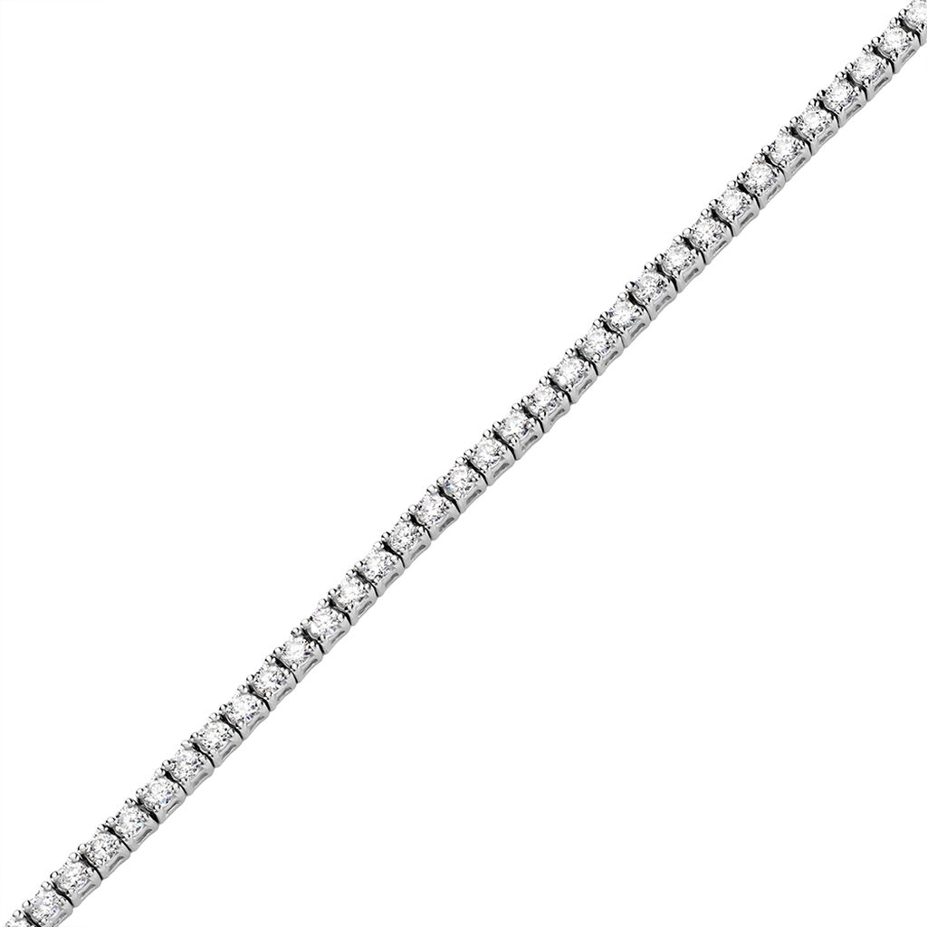 MILANI Damen Armband Silber 925 Zirkonia Weiß 2,5 ct B 2,55 mm - Armbänder Damen | OROVIVO