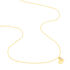 Damen Halskette Gold 375 Zuchtperle Herz