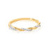 FRANZI Damen Ring Gold 333 (8 Karat) Andere Steine Wei&szlig;