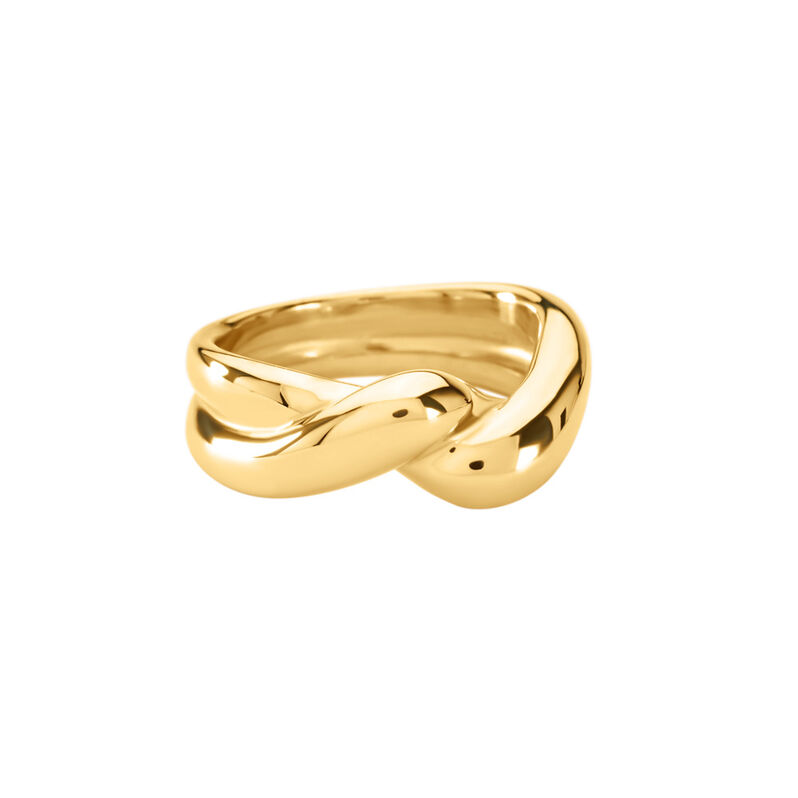 SAMANTHA Damen Ring Edelstahl vergoldet - Ringe Damen | OROVIVO