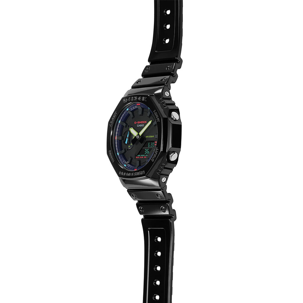 CASIO G-SHOCK Herrenuhr GA-2100RGB-1AER Quarz - Armbanduhren Herren | OROVIVO