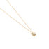 LISELOTTE Damen Collier Gold 375 (9 Karat) Diamant Wei&szlig; 0,04 ct Blume
