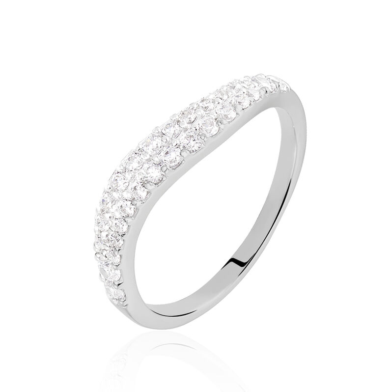 Damenring Silber 925 Zirkonia - Ringe mit Stein Damen | OROVIVO