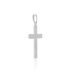 BARBARA KREUZ 3 Unisex Anh&auml;nger Silber 925 Religi&ouml;ses Kreuz