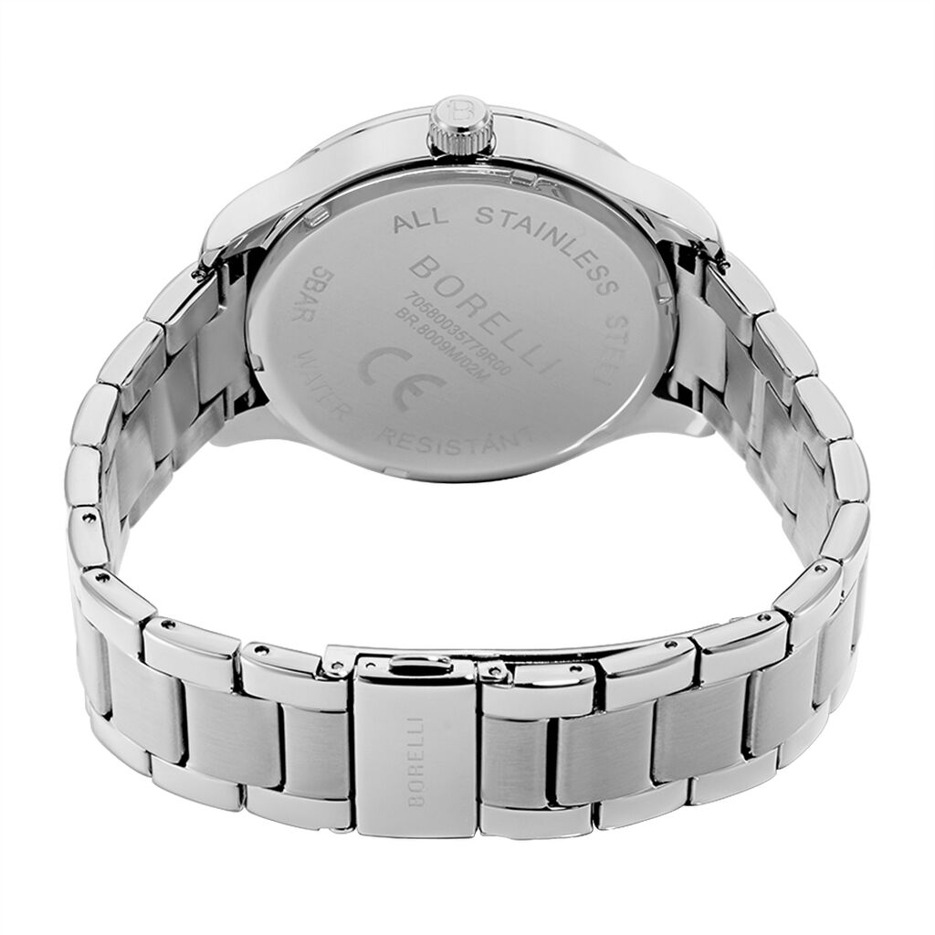 Borelli Herrenuhr Bergen BR.8009M/02M Quarz - Armbanduhren Herren | OROVIVO