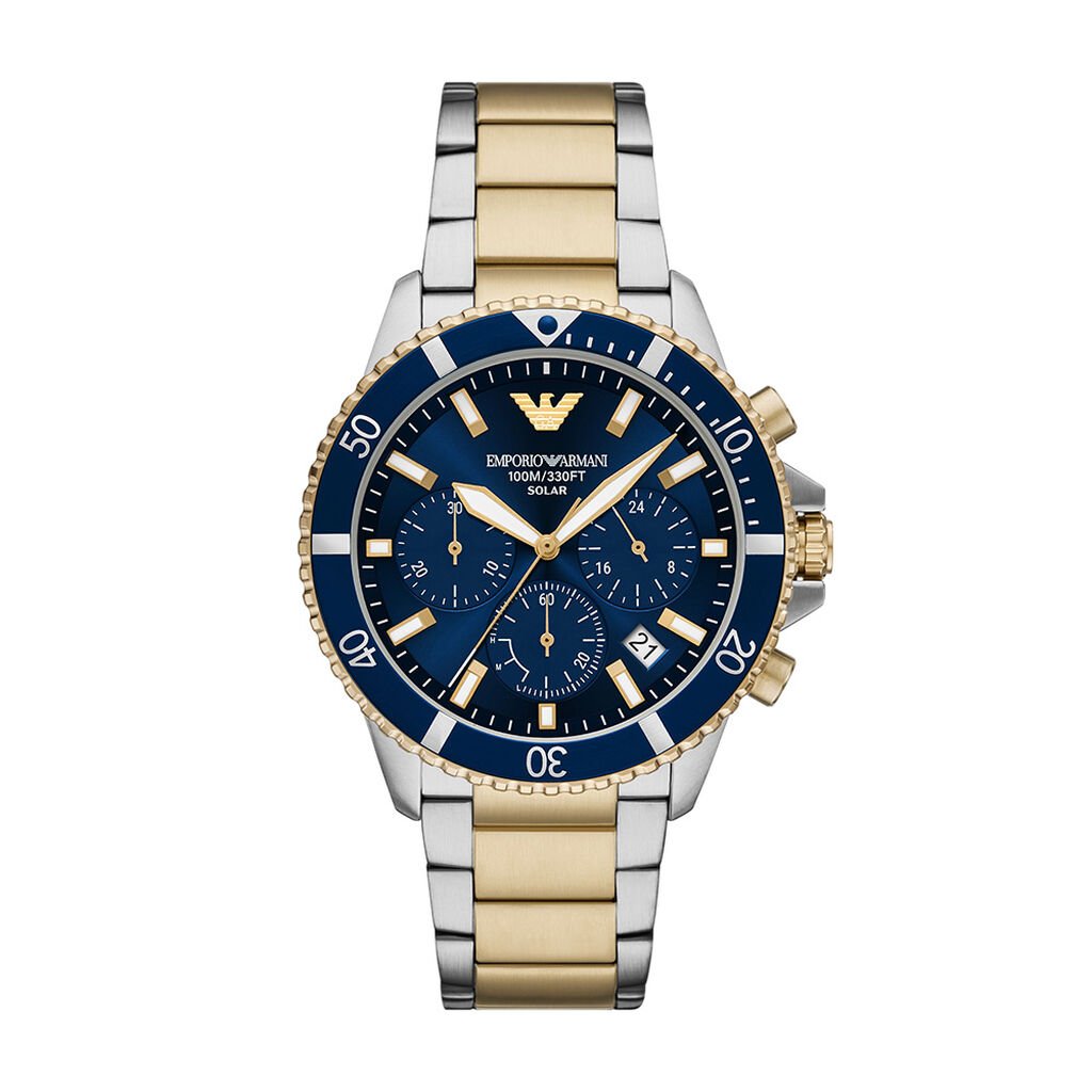 EMPORIO ARMANI Herren WORLD EXPLORER AR11740