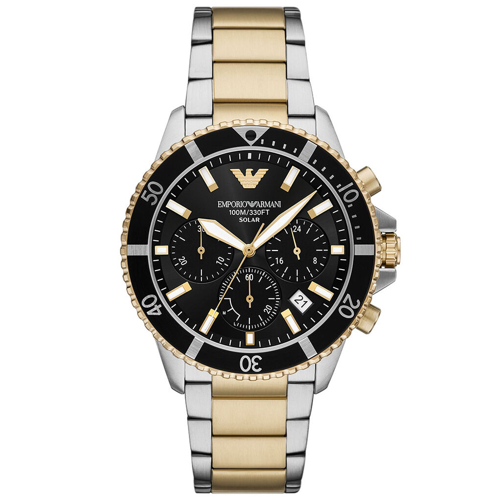 EMPORIO ARMANI Herren WORLD EXPLORER AR11799