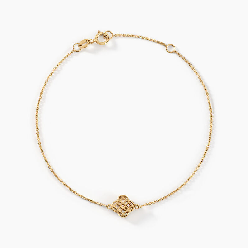 Bracelet Rosalite Or Jaune Nacre - Spannringe Damen | OROVIVO