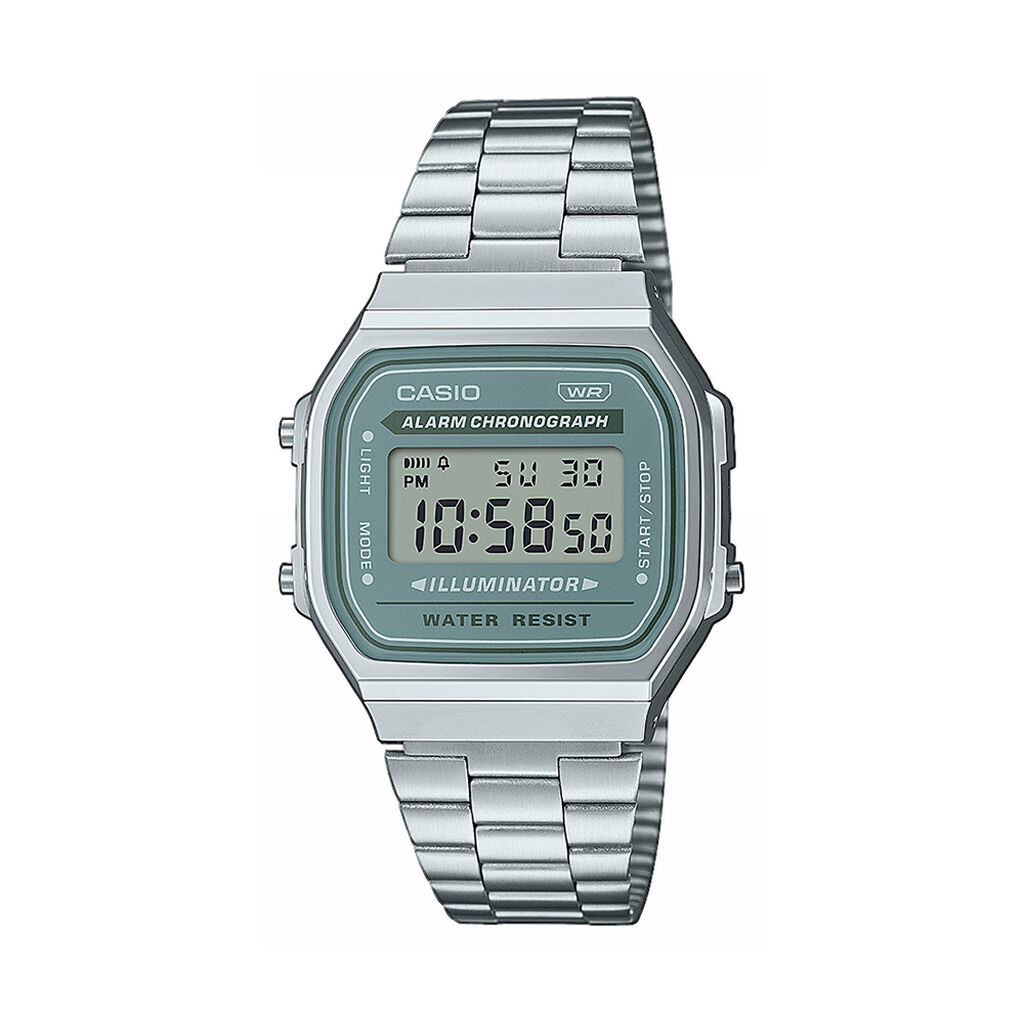 Thumbnail - CASIO COLLECTION Unisexuhr A168WA-3AYES Quarz, Uhr ohne Stein
