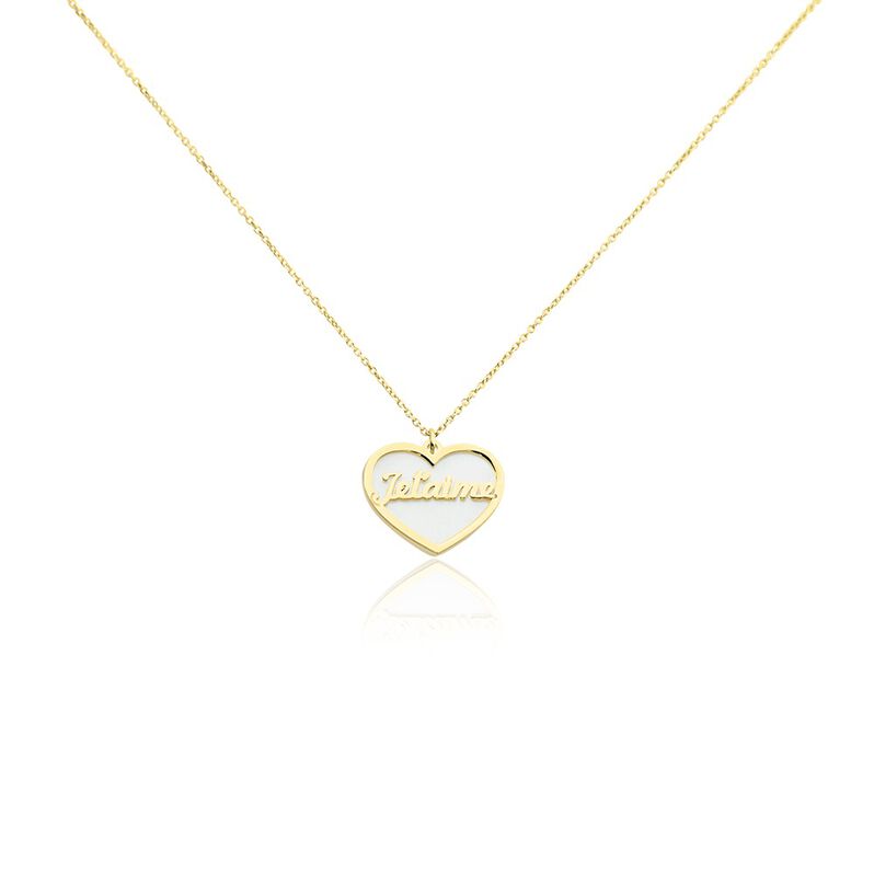 Collier Or Jaune Proxumae Nacre - Spannringe Damen | OROVIVO
