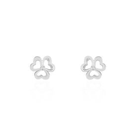 Damen Ohrstecker Silber 925 Diamant 0,016ct Klee - Ohrstecker Damen | OROVIVO