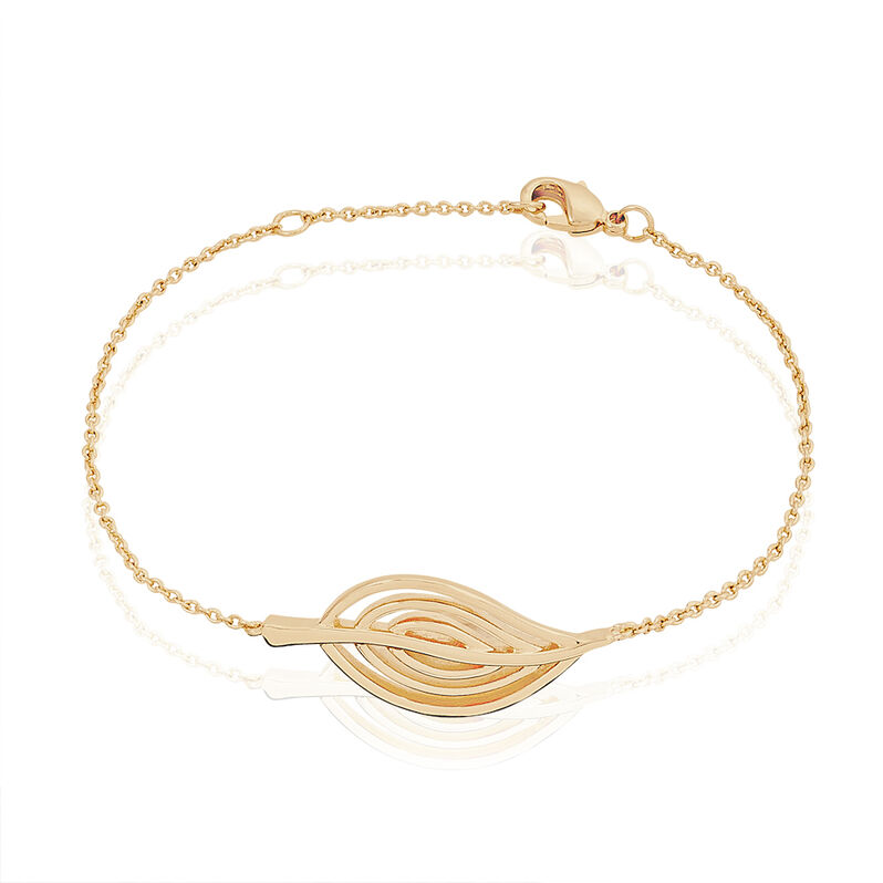 Bracelet Enora Plaque Or Jaune - Spannringe Damen | OROVIVO
