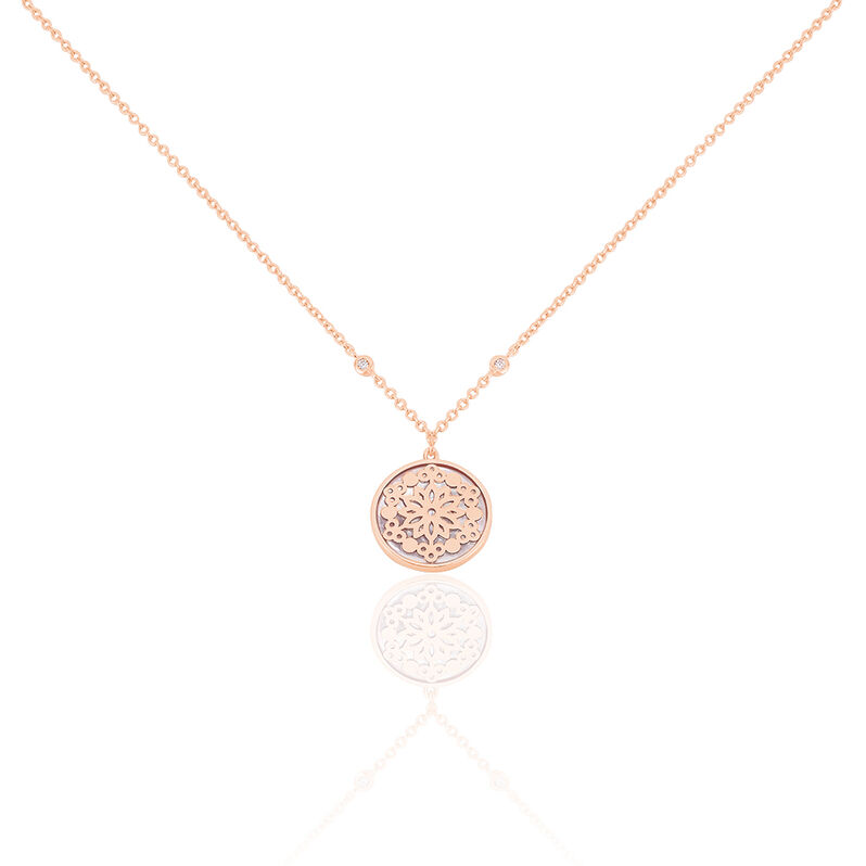 Damen Halskette Silber 925 Rosé Vergoldet - Halsketten Damen | OROVIVO
