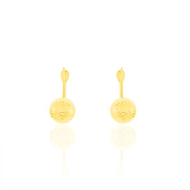 Damen Ohrhänger Gold 375 Kugel - Ohrhänger Damen | OROVIVO