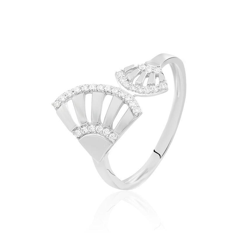 Bague Or Weiss Anzu - Spannringe Damen | OROVIVO