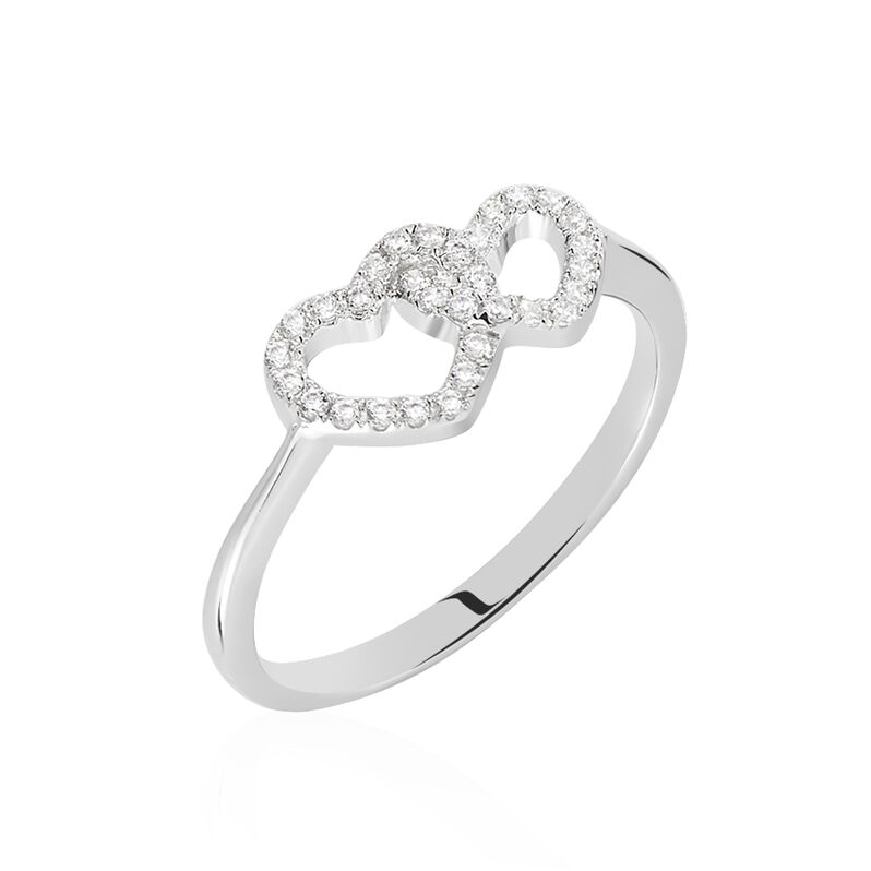 Bague Argent Et Oxyde - Verlobungsringe Damen | OROVIVO