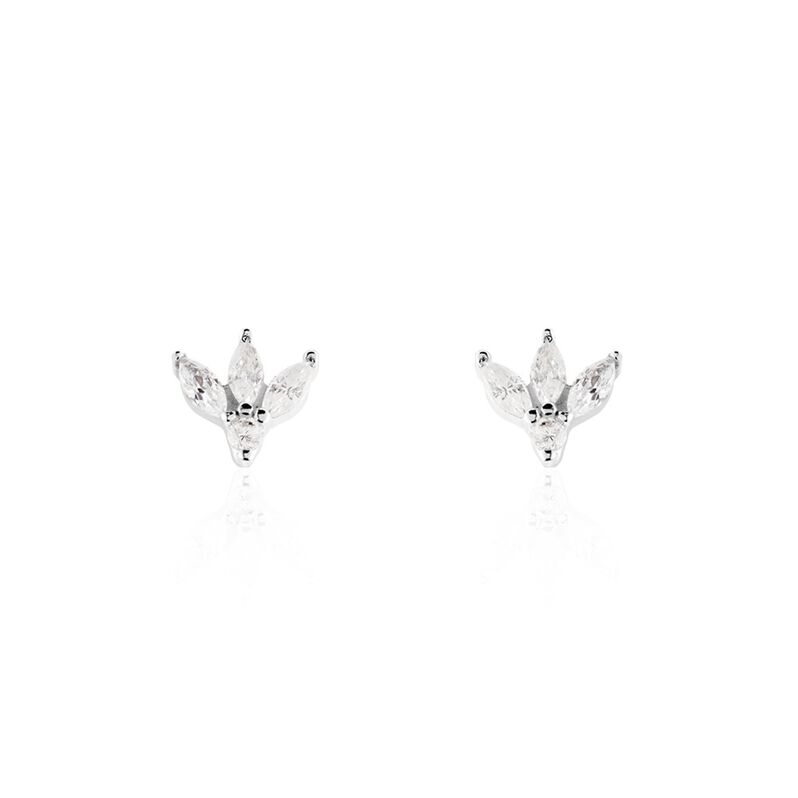 Boucles D'oreilles Puces Argent Ursinin Oxydes De Zirconium - Spannringe Damen | OROVIVO