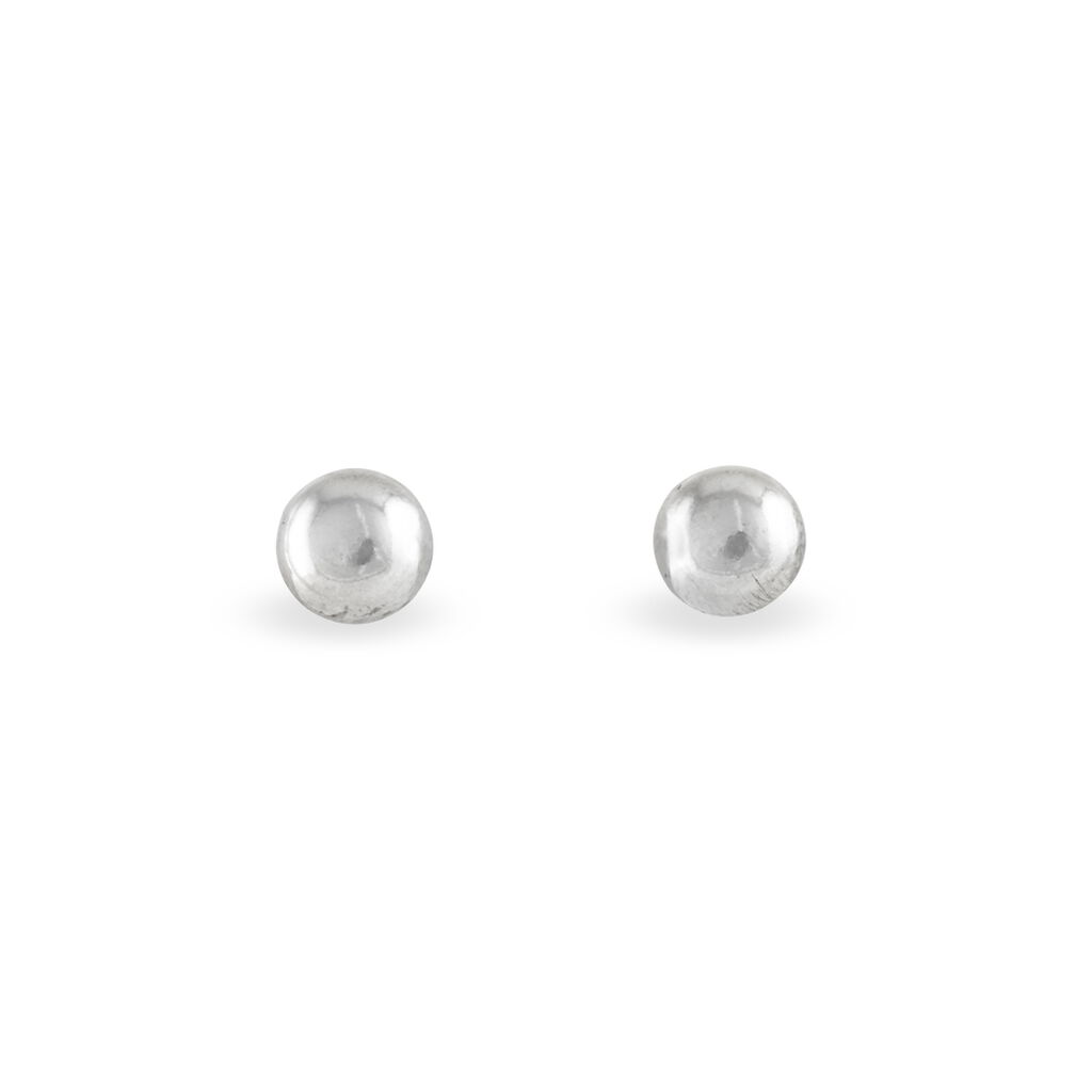 Damen Ohrstecker Silber 925 Kugel 5mm - Ohrstecker Damen | OROVIVO