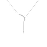 Damen Halskette Silber 925 Zirkonia Ina