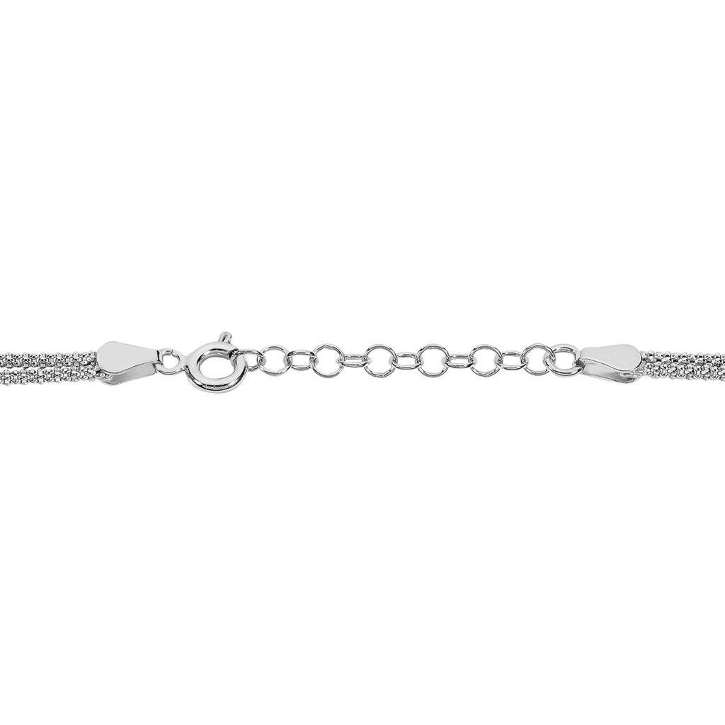 Damenarmband Popcornkette Silber 925 Knoten - Armbänder mit Anhänger Damen | OROVIVO