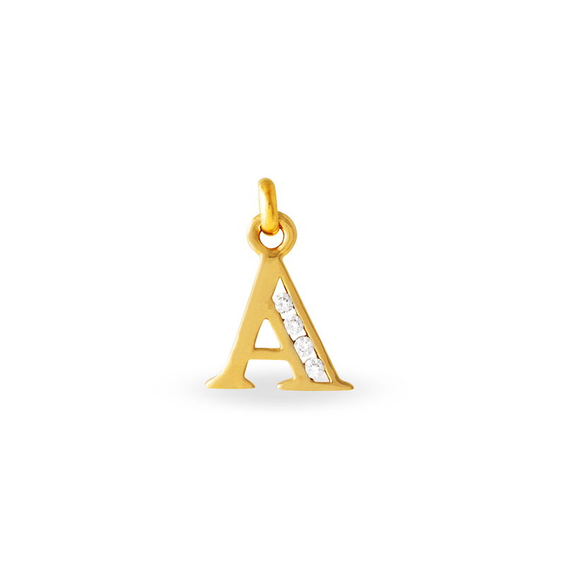 Pendentif Plaqué Or Et Oxyde - Spannringe Familie | OROVIVO