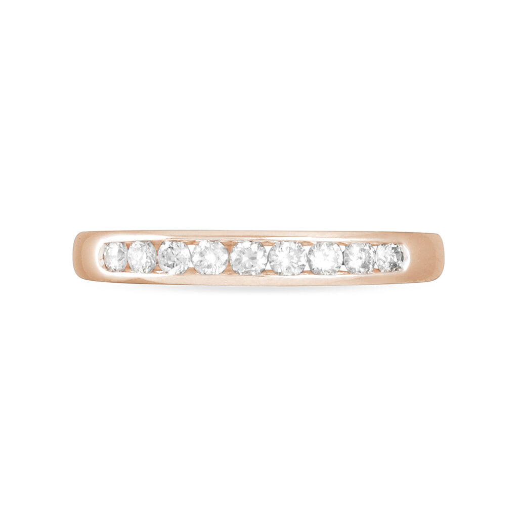 Alliance Giulia Or Rose Diamant - Spannringe Damen | OROVIVO