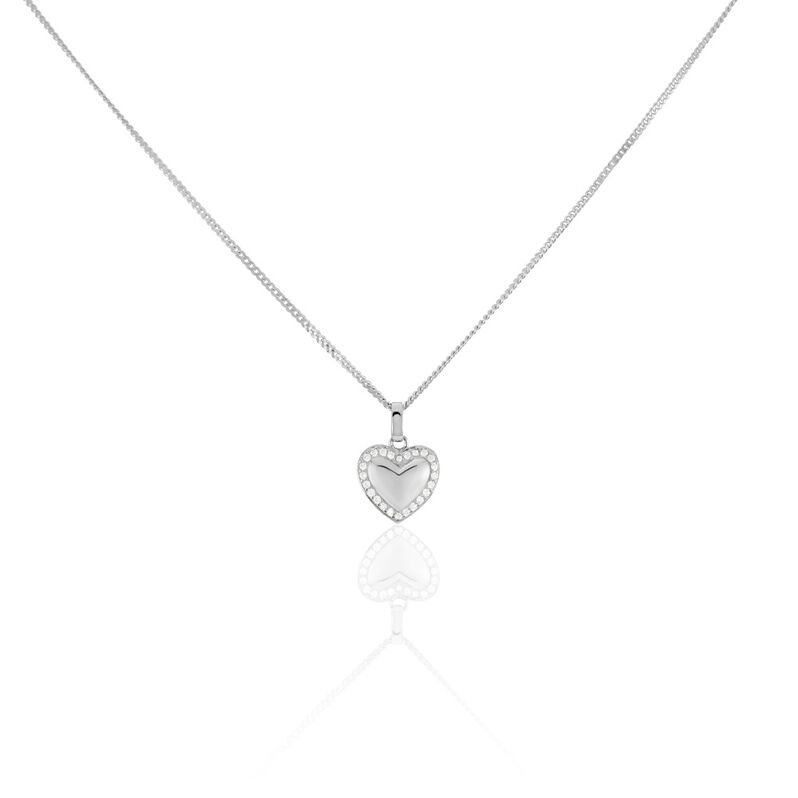 Collier Argent Rhodié Vibien Oxydes De Zirconium - Spannringe Damen | OROVIVO