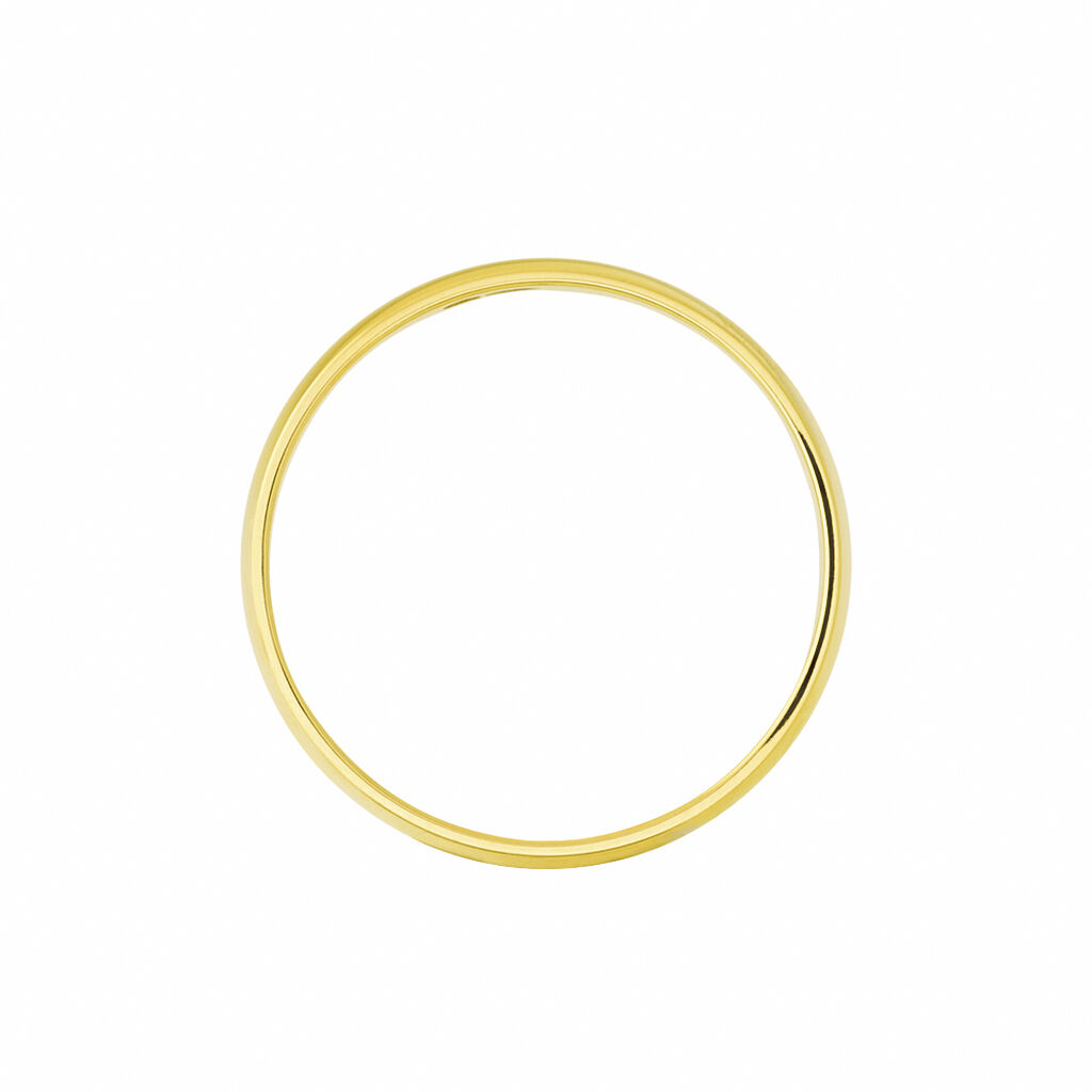 Alliance Anahy Demi Jonc Classique Or Jaune - Spannringe Familie | OROVIVO
