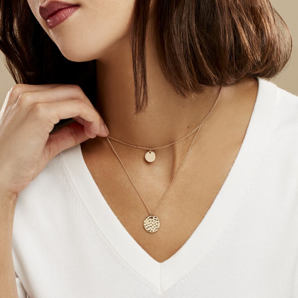 Collier Plaque Or Severin - Spannringe Damen | OROVIVO