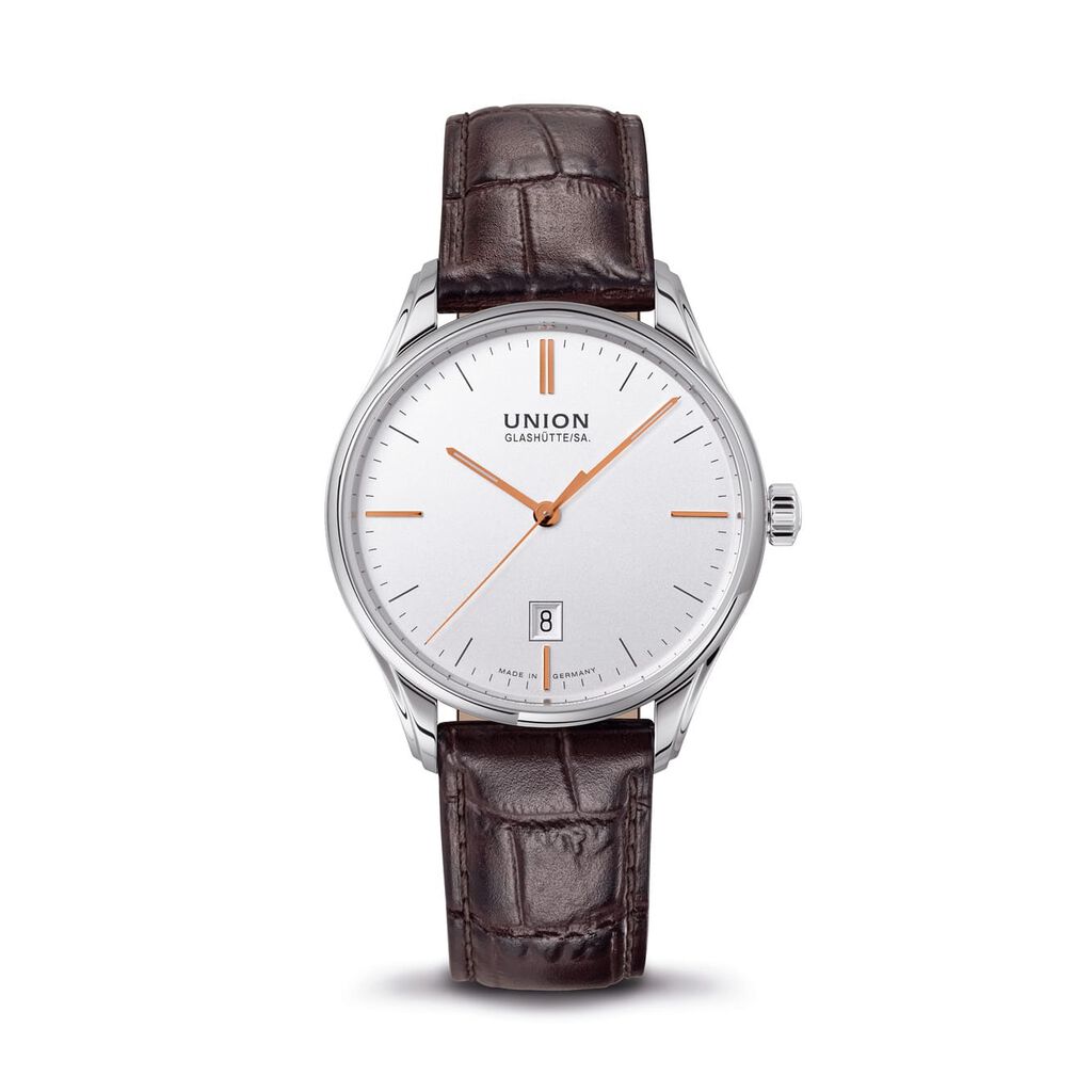 Union Glash&uuml;tte Herrenuhr Viro D0114071603101