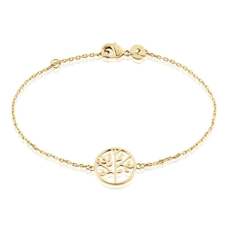 Bracelet Plaque Or Jaune Galvina - Spannringe Damen | OROVIVO