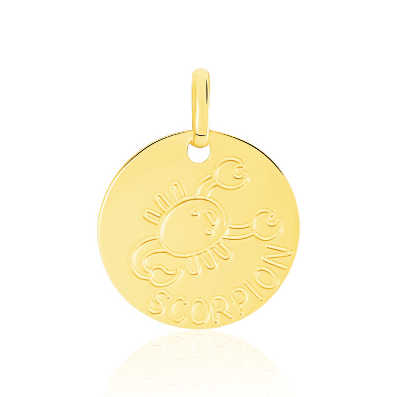 Pendentif Or Jaune Zodiaque Scorpion - Spannringe Kinder | OROVIVO