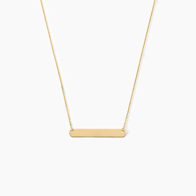 Collier Beavis Or Jaune - Spannringe Damen | OROVIVO
