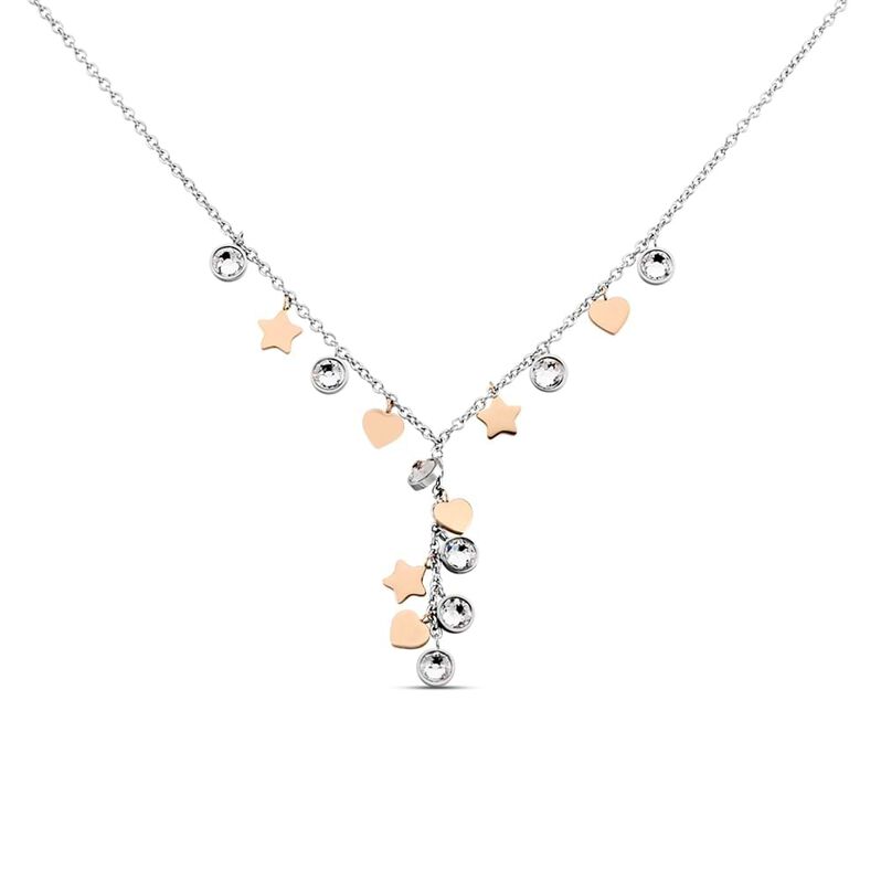 Collana Lady Chic Wow Acciaio Bicolore - Spannringe Damen | OROVIVO