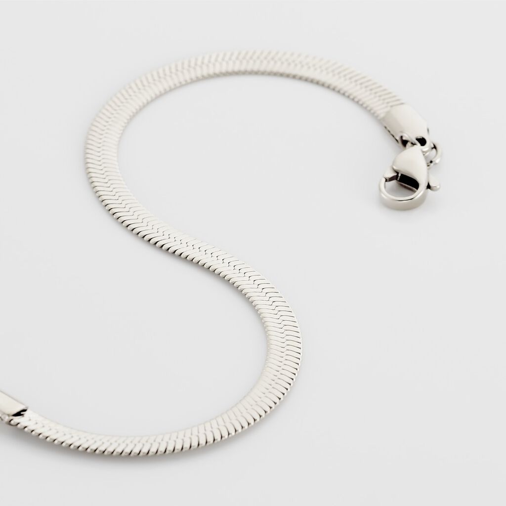 PALOMA Damen Armband Edelstahl B 4 mm