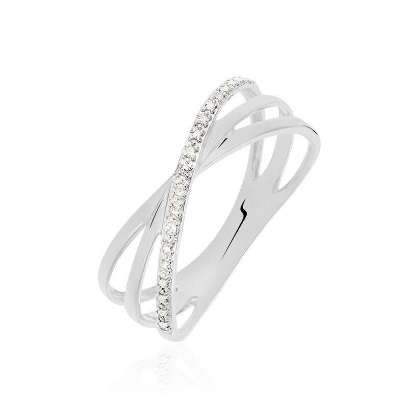Bague Or Weiss Abiba - Spannringe Damen | OROVIVO
