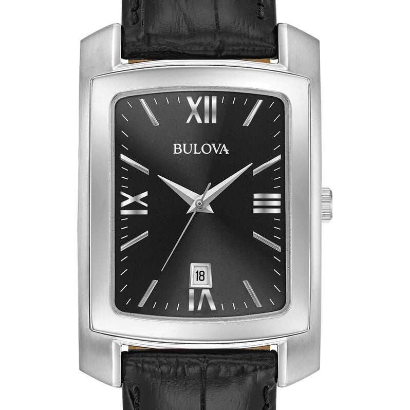 Orologio Uomo Bulova Bg-Classics quadrante nero 96B269 - Spannringe Herren | OROVIVO