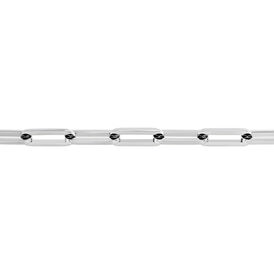 Damen Gliederkette Edelstahl Silber Liliana - Ketten ohne Anhänger Unisex | OROVIVO