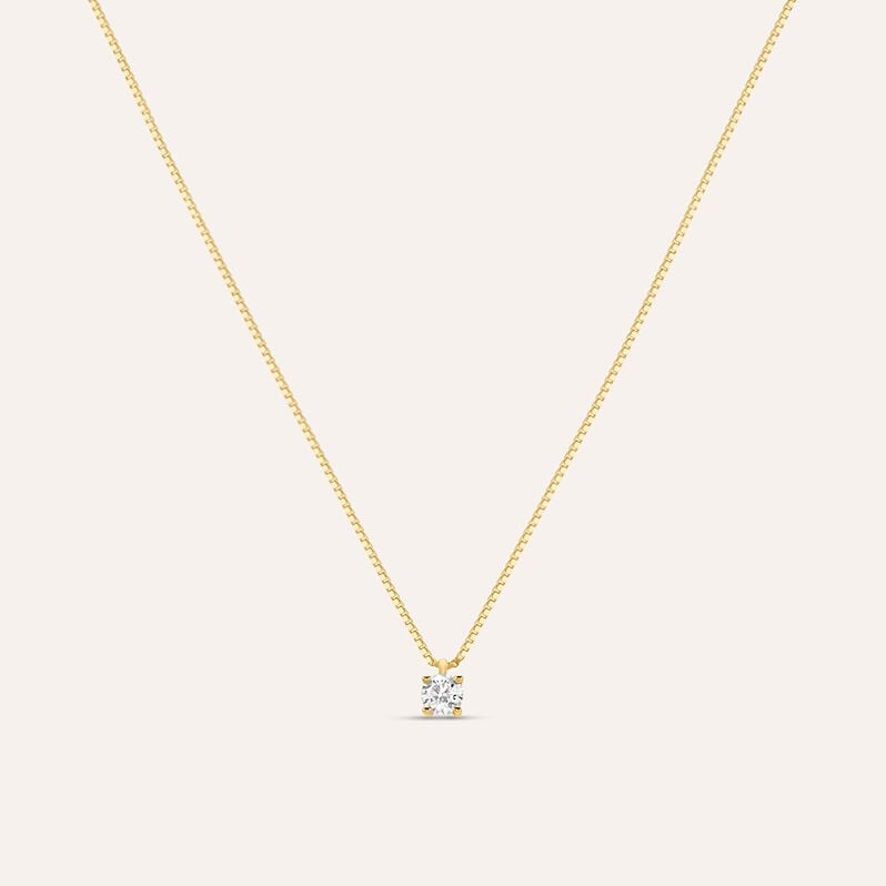Collana Firmamenti Oro Giallo Diamante - Spannringe Damen | OROVIVO