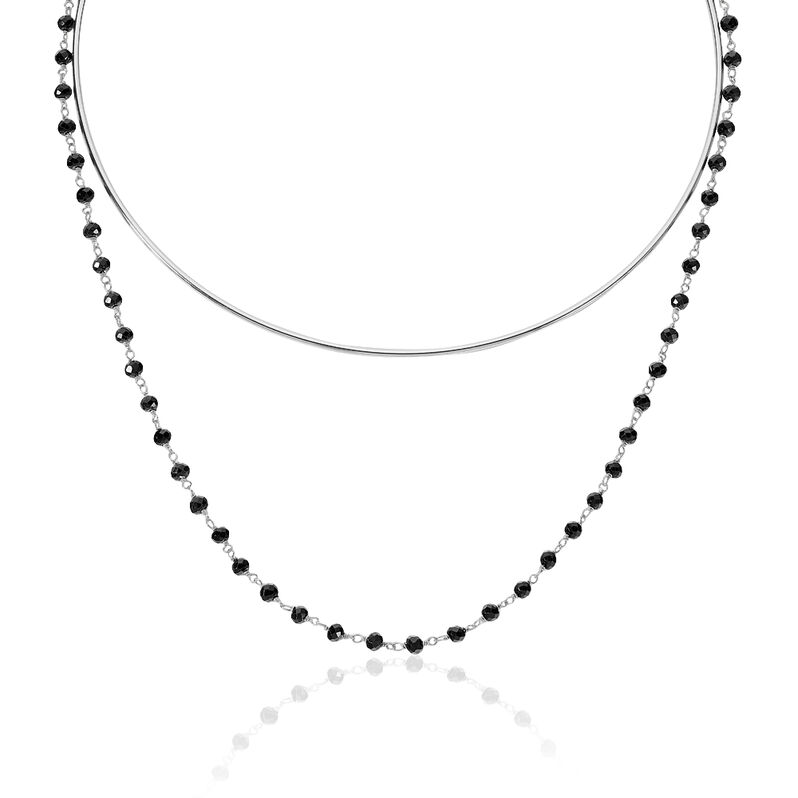 Collier Suzie Argent Chocker Et Chaine - Spannringe Damen | OROVIVO