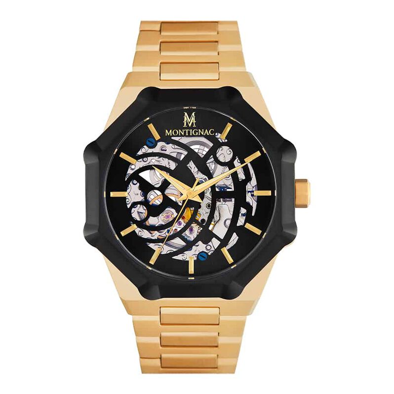 Montre Montignac M Automatique Noir - Spannringe Herren | OROVIVO
