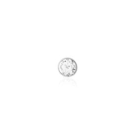 Damen Ohrstecker Single Silber 925 Zirkonia - Ohrstecker Damen | OROVIVO