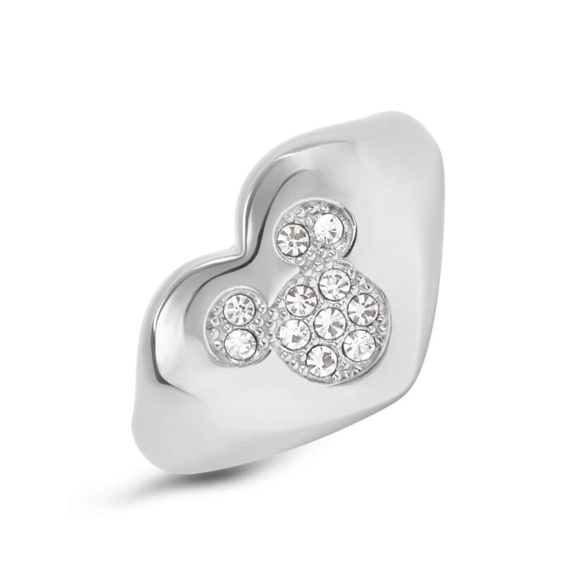 Anello Chevalier Mickey Mouse & Friends Acciaio Cristallo - Spannringe Damen | OROVIVO