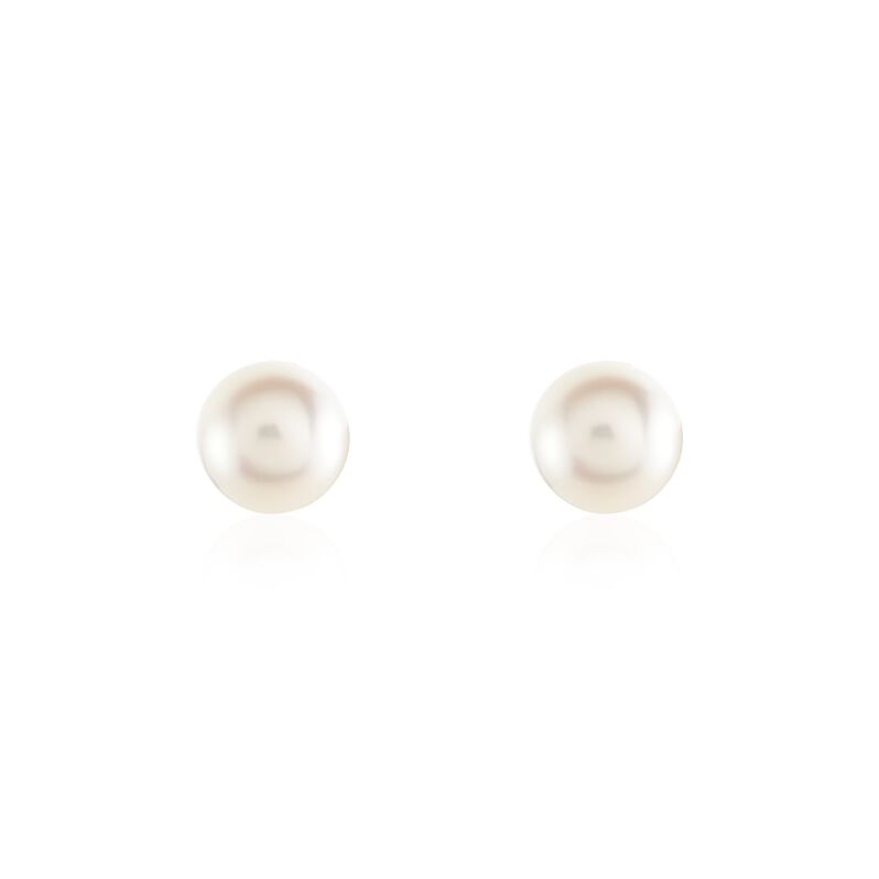 Ohrstecker Gold 375 Zuchtperle 8-9 mm - Ohrstecker Damen | OROVIVO