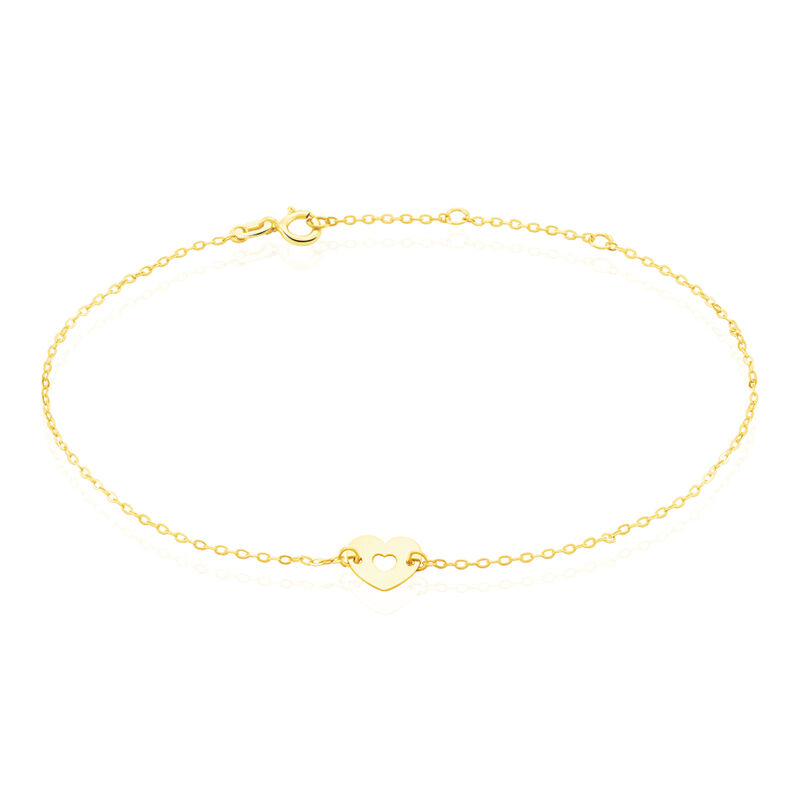 Bracelet Typhen Coeur Or Jaune - Spannringe Damen | OROVIVO