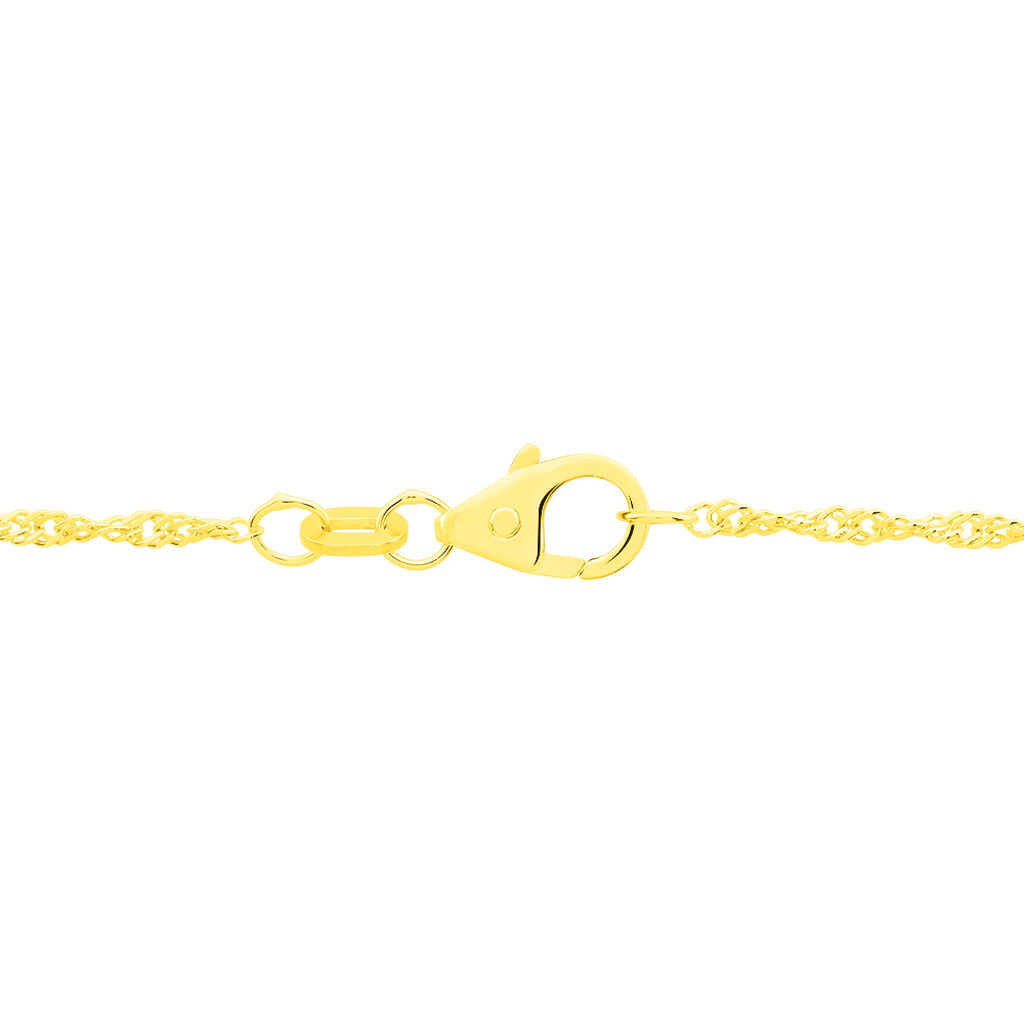 SINGAPUR Damen Kette Gold 585 (14 Karat) B 1,4 mm