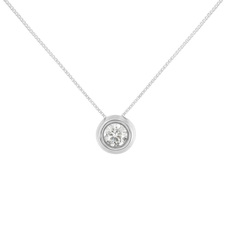 Collana Punto Luce Firmamenti Oro Bianco Diamante - Spannringe Damen | OROVIVO