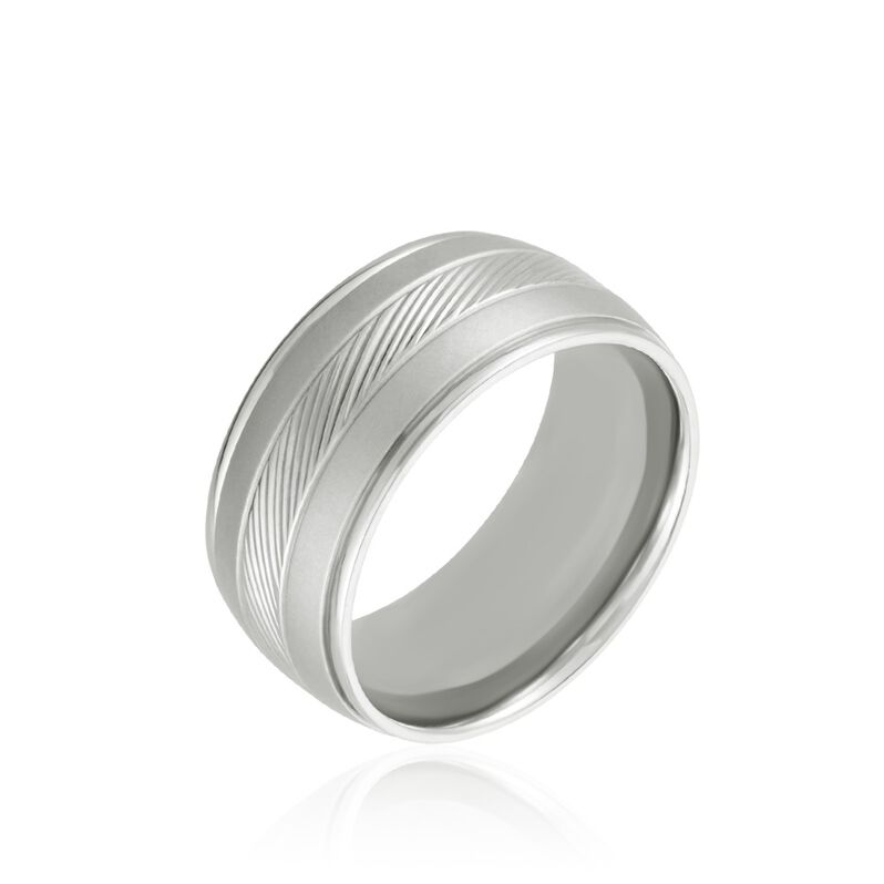 Bague Acier Weiss Sabien - Spannringe Herren | OROVIVO