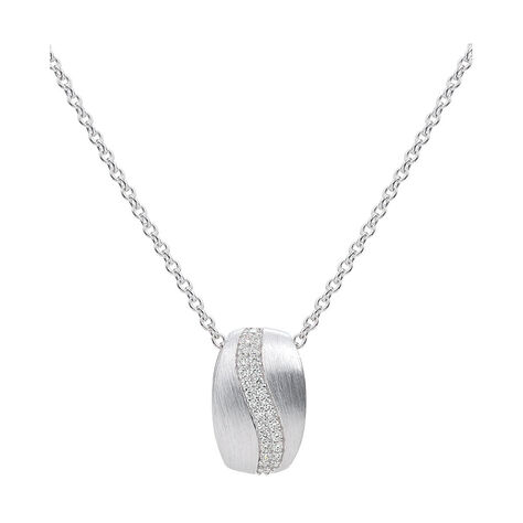 Damen Halskette Silber 925 Zirkonia Stanka - Halsketten Damen | OROVIVO