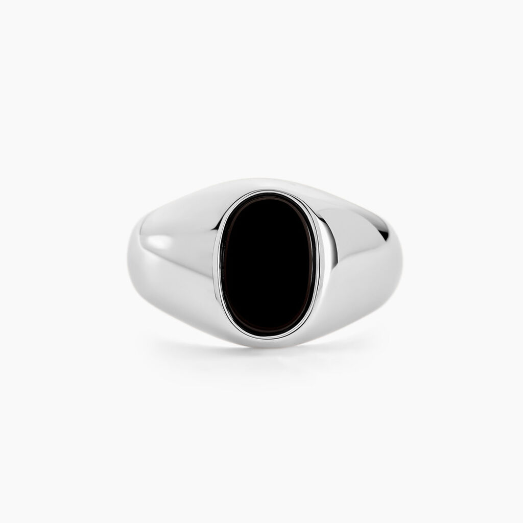 Chevaliere Argent Ovale - Spannringe Herren | OROVIVO